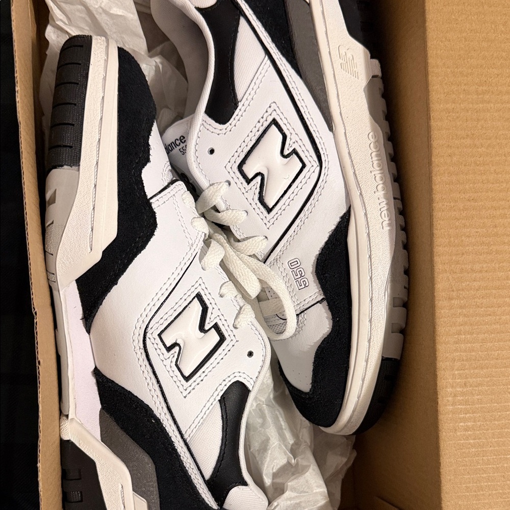 New Balance Monochrome Athletic Shoes